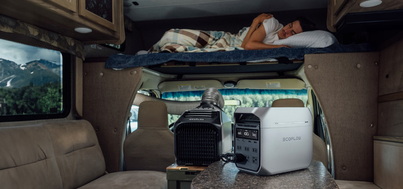 A person sleeping next to DELTA 3 Plus
