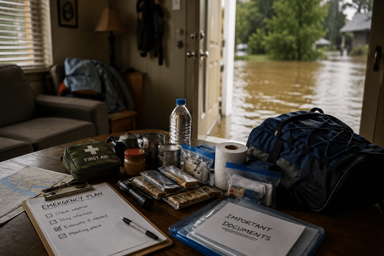 Why a Flood Emergency Kit Is Different From a General Go-Bag