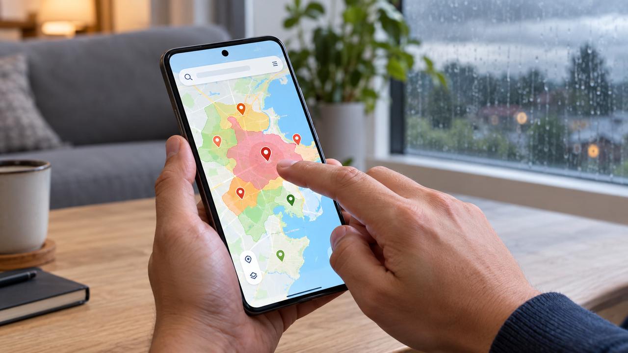 Checking We Energies outage map by address