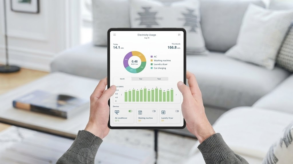 Check electricity usage