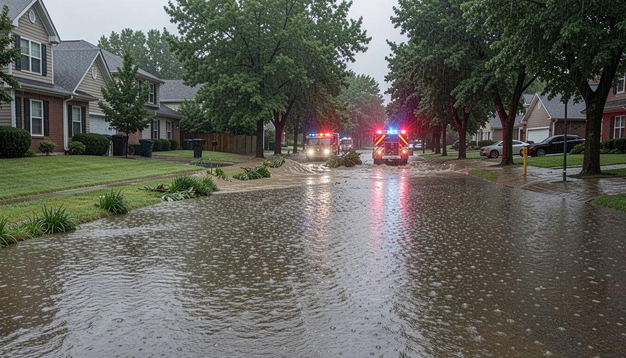 Recent flash flooding