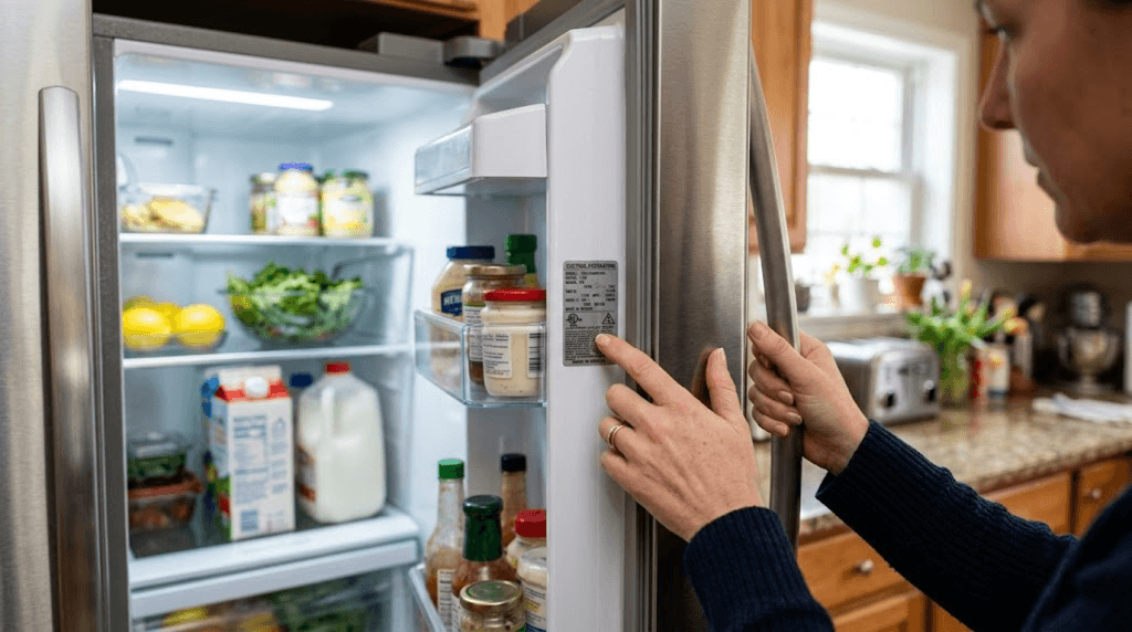 Find fridge wattage
