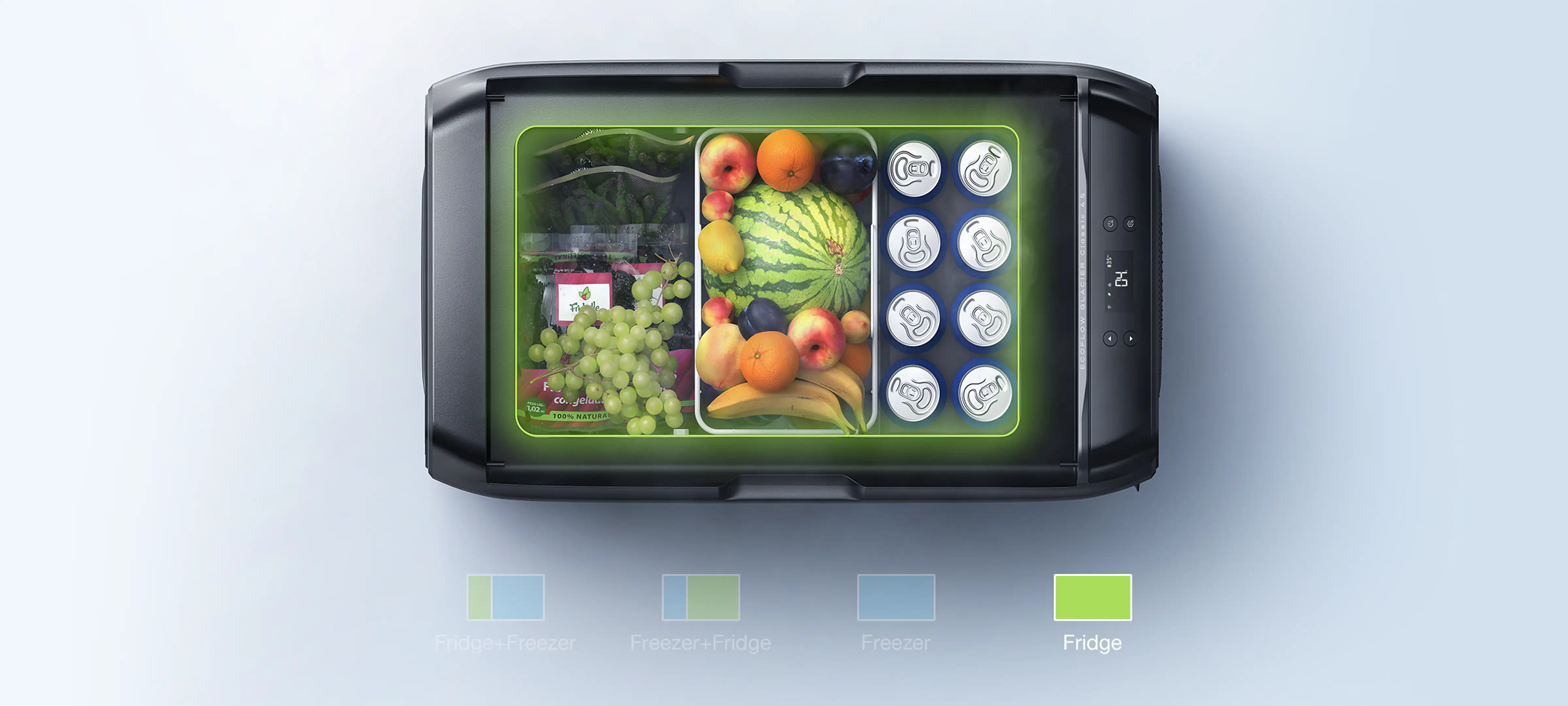 EcoFlow GLACIER Classic Portable Fridge Freezer