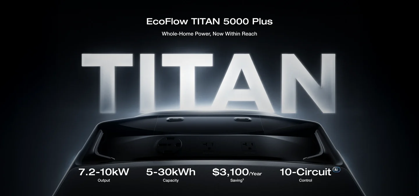 EcoFlow TITAN 5000 Plus